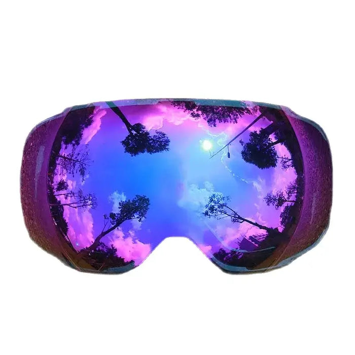 Clear Vision on the Slopes  Double Layer Ski Goggles
