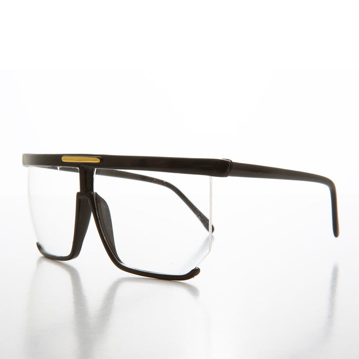 Flat Top Protective Safety Eyeglasses - Plot