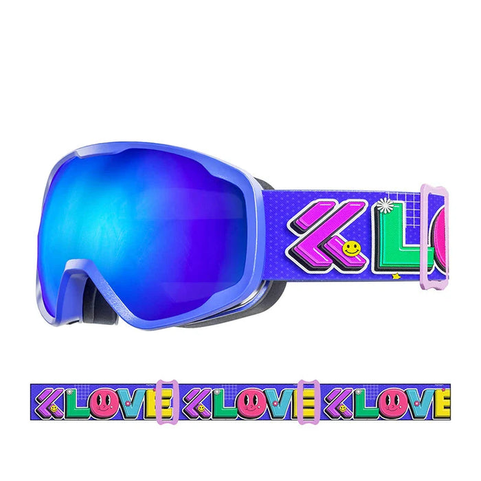 Clear Vision on the Slopes  Kapvoe Kids Ski Goggles