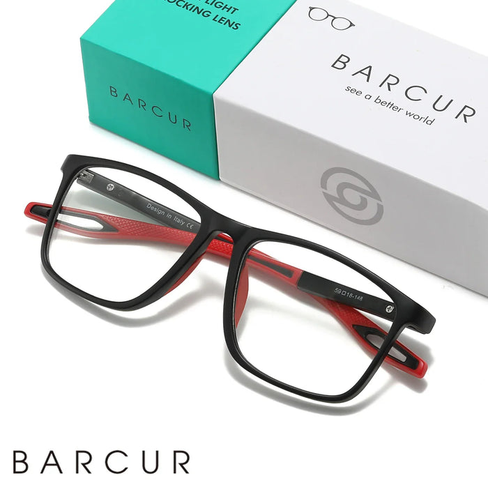 BARCUR Lightweight Sports Reading Glasses