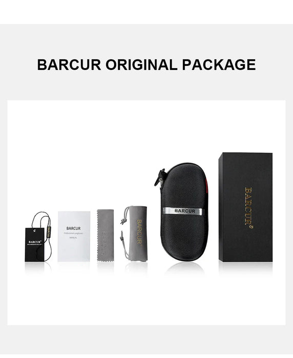 BARCUR Polarized Sunglasses Comfortable Frame