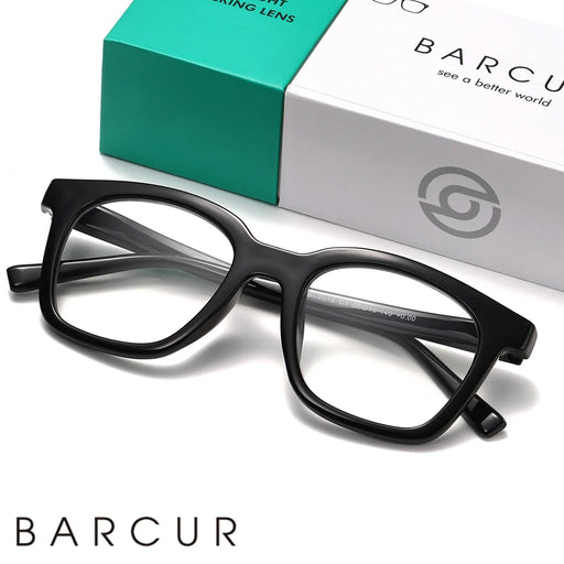 BARCUR Fashion Retro Leopard Pattern Glasses - Product image