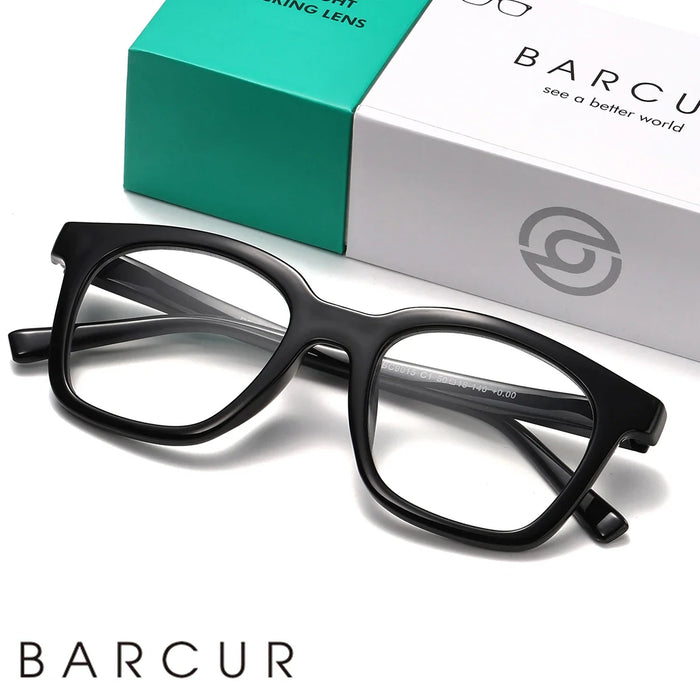 BARCUR Fashion Retro Leopard Pattern Glasses