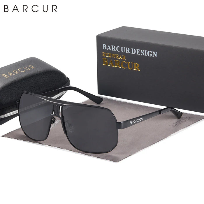 BARCUR Polarized Sunglasses Comfortable Frame