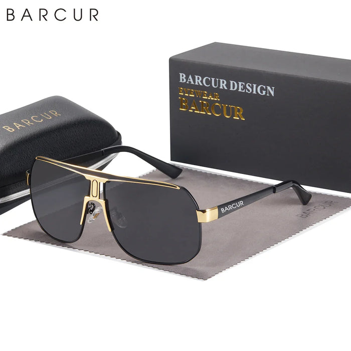 BARCUR Polarized Sunglasses Comfortable Frame