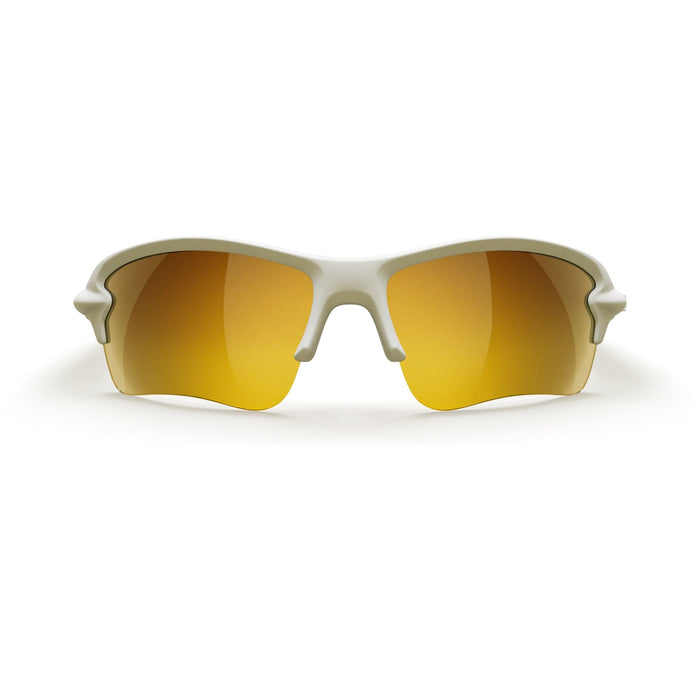 White Sling Blade Prescription Polarized Polycarbonate Sunglasses