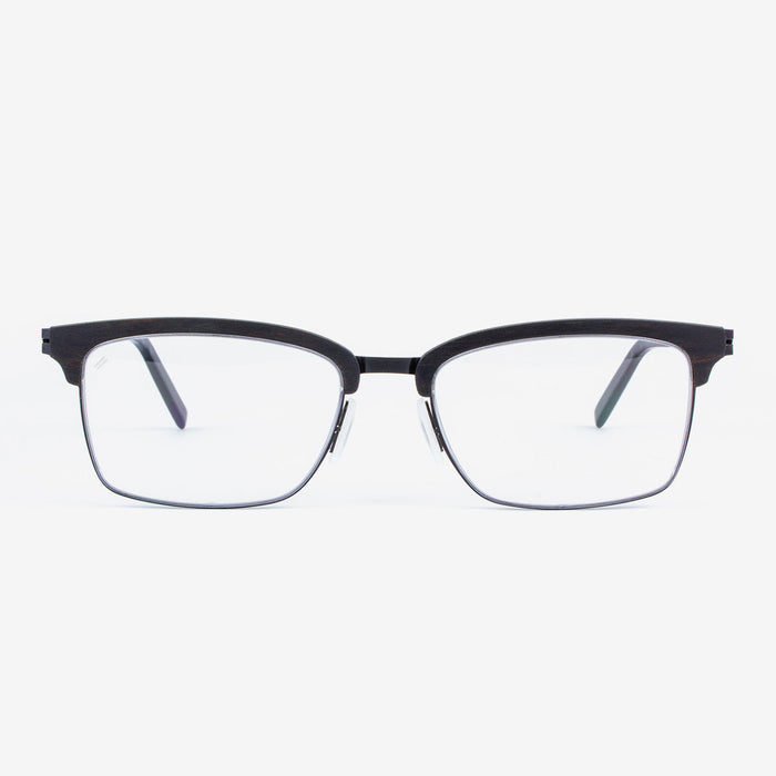 Stuart - Wood & Metal Eyeglasses