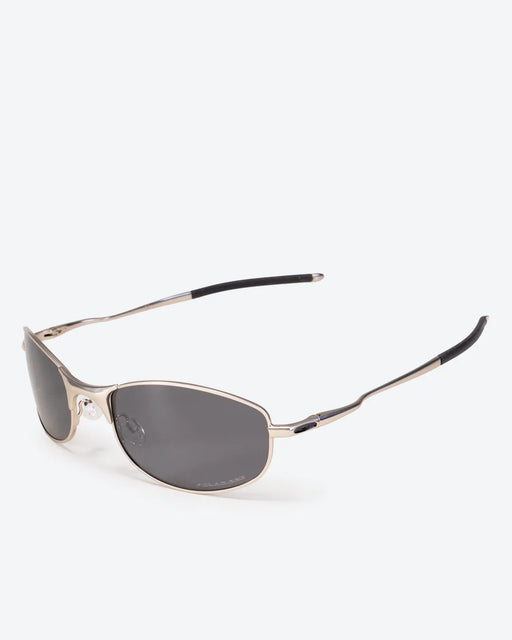 GLEAMLEY Ironclad - Black Polarized Lenses, Chrome Frame - Product image