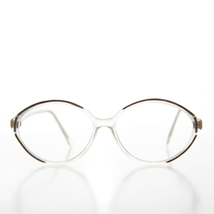 SUNGLASS MUSEUM Large Oval Reading Glasses - Talia