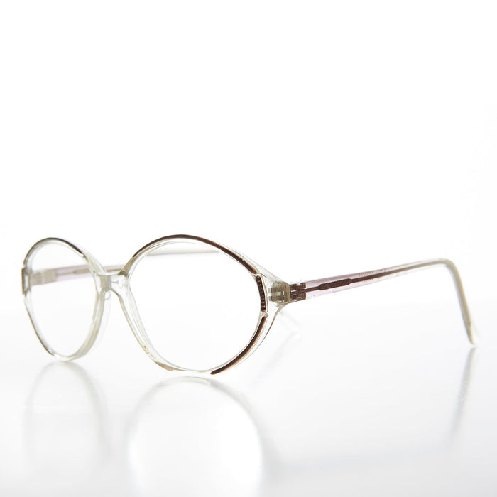 SUNGLASS MUSEUM Large Oval Reading Glasses - Talia