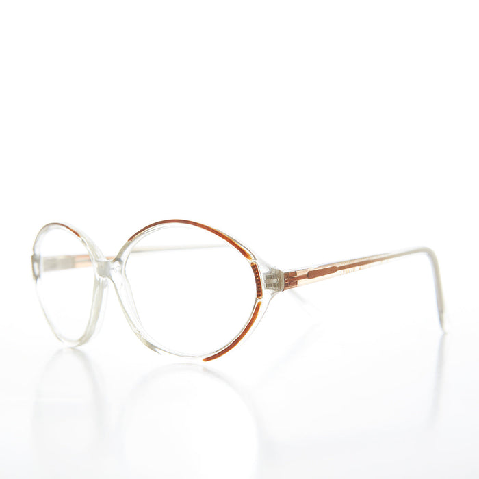 SUNGLASS MUSEUM Large Oval Reading Glasses - Talia