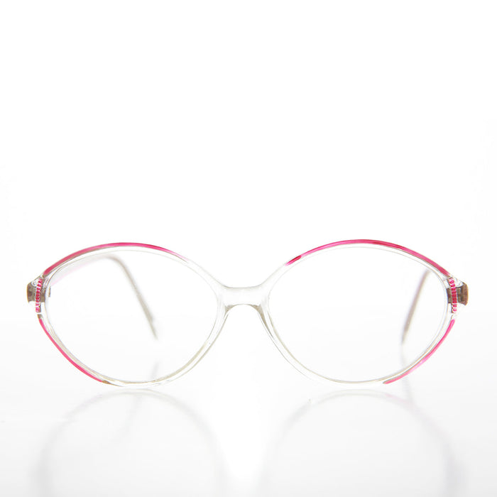 SUNGLASS MUSEUM Large Oval Reading Glasses - Talia