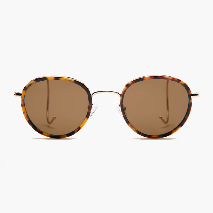 SUNGLASS MUSEUM Preppy Sunglass with Cable Temples - Tyler