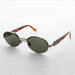 SUNGLASS MUSEUM Oval Bad Boy Brand Vintage Sunglass - Tommy - Product image