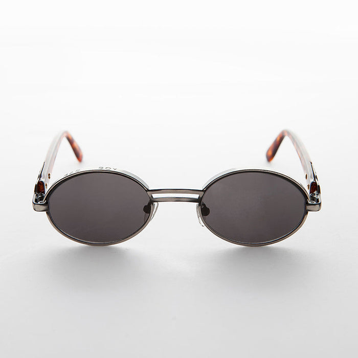 SUNGLASS MUSEUM Oval Bad Boy Brand Vintage Sunglass - Tommy - Product image