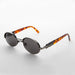 SUNGLASS MUSEUM Oval Bad Boy Brand Vintage Sunglass - Tommy - Product image