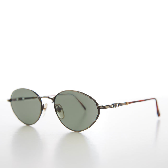 image of sunglasses model SUNGLASS MUSEUM SUNGLASS MUSEUM Simple Oval Minimal Vintage Sunglasses - Torres