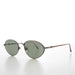 image of sunglasses model SUNGLASS MUSEUM SUNGLASS MUSEUM Simple Oval Minimal Vintage Sunglasses - Torres