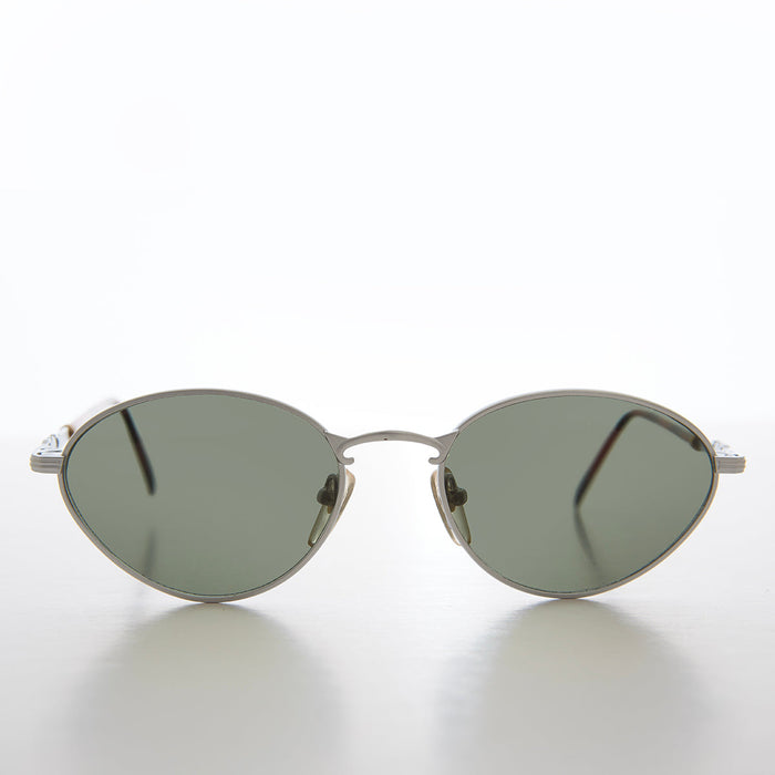image of sunglasses model SUNGLASS MUSEUM SUNGLASS MUSEUM Simple Oval Minimal Vintage Sunglasses - Torres