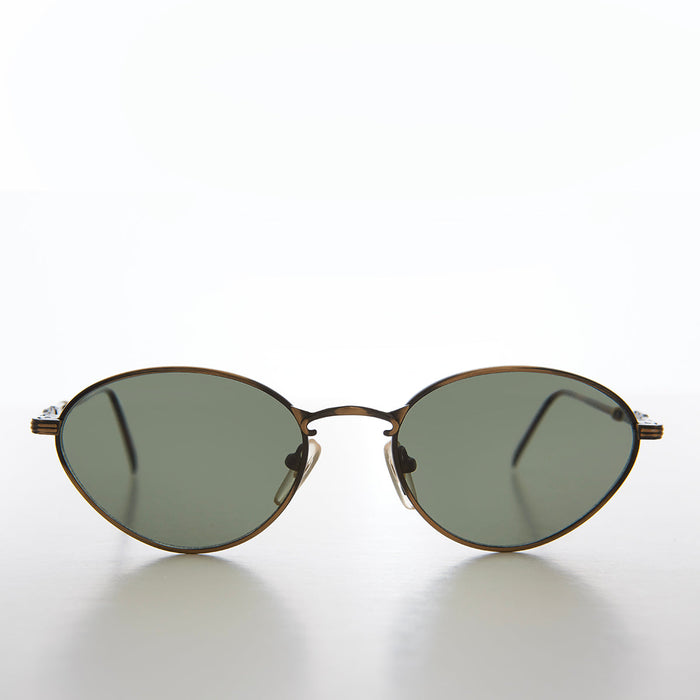 image of sunglasses model SUNGLASS MUSEUM SUNGLASS MUSEUM Simple Oval Minimal Vintage Sunglasses - Torres