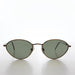 image of sunglasses model SUNGLASS MUSEUM SUNGLASS MUSEUM Simple Oval Minimal Vintage Sunglasses - Torres