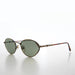 image of sunglasses model SUNGLASS MUSEUM SUNGLASS MUSEUM Simple Oval Minimal Vintage Sunglasses - Torres