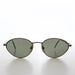 image of sunglasses model SUNGLASS MUSEUM SUNGLASS MUSEUM Simple Oval Minimal Vintage Sunglasses - Torres