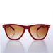 SUNGLASS MUSEUM Sporty Horn Rim Hipster Vintage Sunglass - Trent - Product image