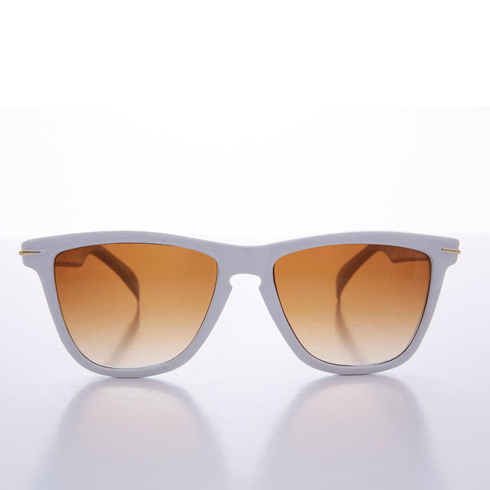 SUNGLASS MUSEUM Sporty Horn Rim Hipster Vintage Sunglass - Trent - Product image