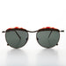 image of sunglasses model SUNGLASS MUSEUM SUNGLASS MUSEUM Round Art Deco Metal Victorian Vintage Sunglass - Tricia