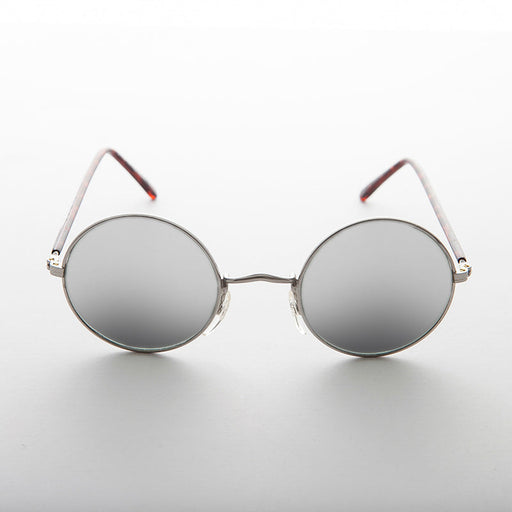 Sunglass Museum Round Mirror Lens Vintage Sunglasses - Eden - Product image