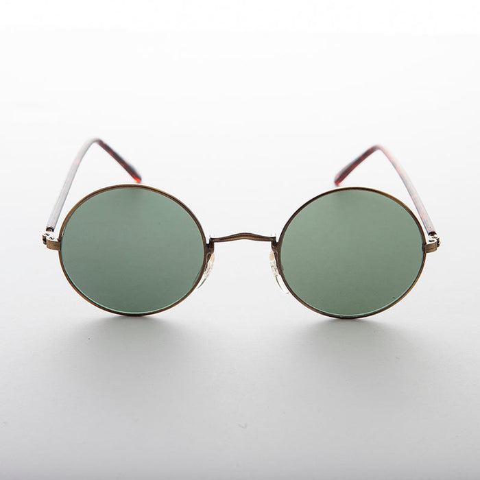 SUNGLASS MUSEUM Small Round Hippy Sunglasses - Roma