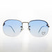 Sunglass Museum Rimless Vintage Sunglasses with Rhinestone Heart - Trixie - Product image