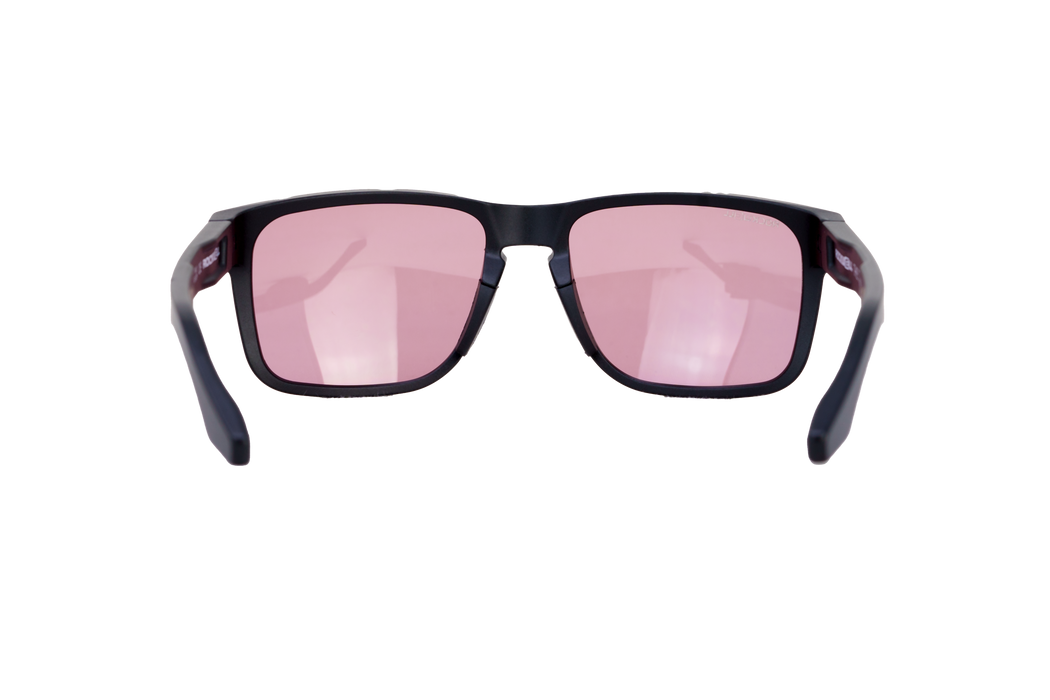 image of sunglasses model Rockwell Time Triton (Black/Pink Rose) - Floatable