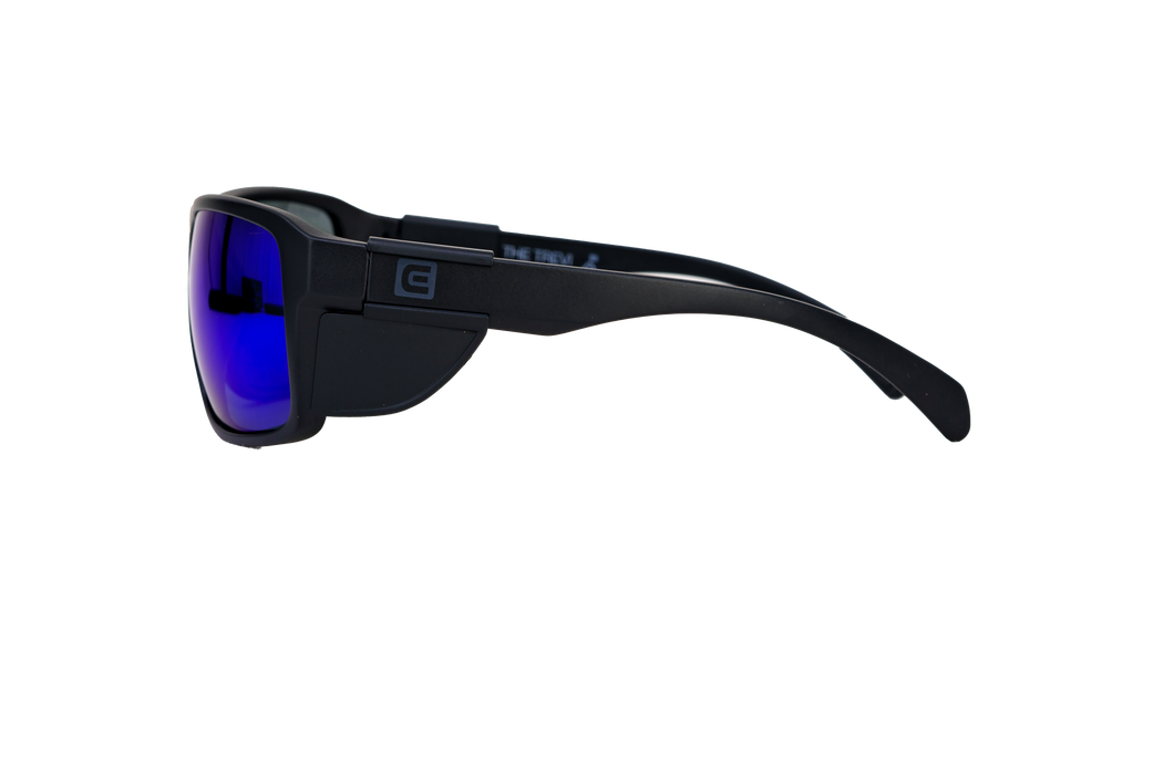 image of sunglasses model Rockwell Time Trevi (Black/Blue)