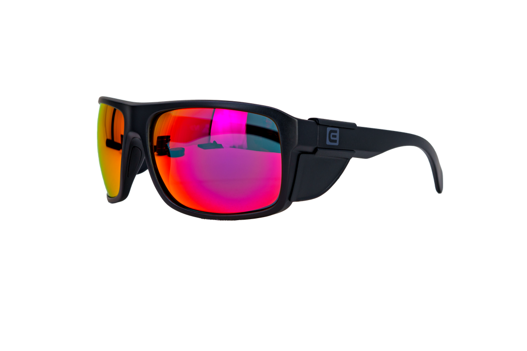 image of sunglasses model Rockwell Time Trevi (Black/Red)