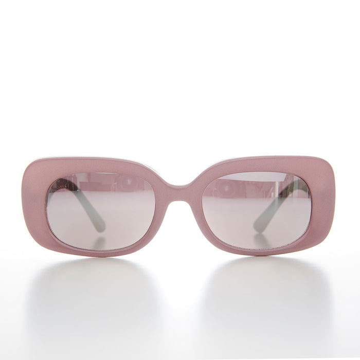 SUNGLASS MUSEUM Thick Pastel Mod Retro Sunglass - Tutti