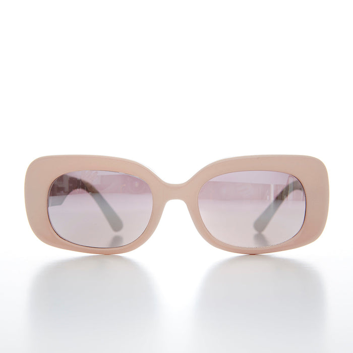 SUNGLASS MUSEUM Thick Pastel Mod Retro Sunglass - Tutti