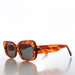 image of sunglasses model SUNGLASS MUSEUM SUNGLASS MUSEUM Mod Rectangular Vintage Sunglasses -Tuttie