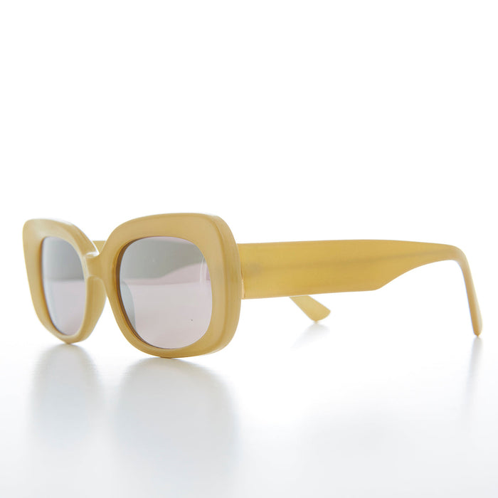SUNGLASS MUSEUM Thick Pastel Mod Retro Sunglass - Tutti