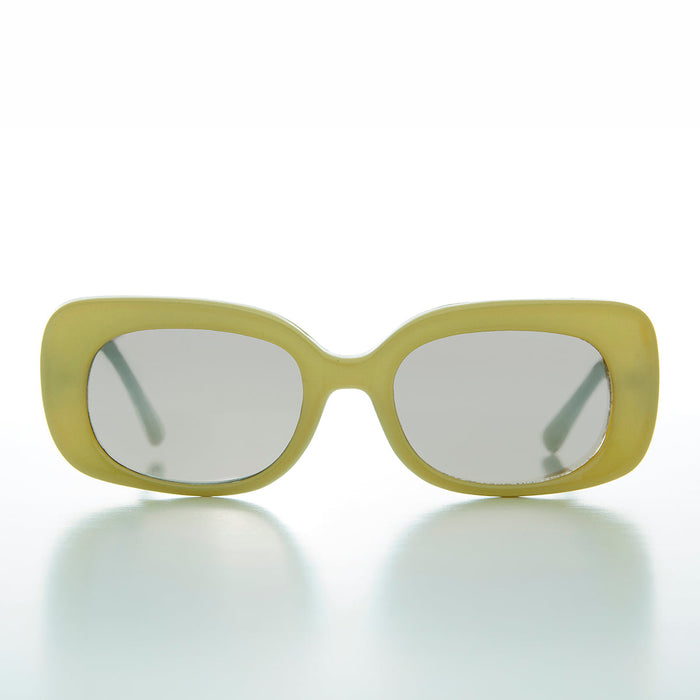 SUNGLASS MUSEUM Thick Pastel Mod Retro Sunglass - Tutti