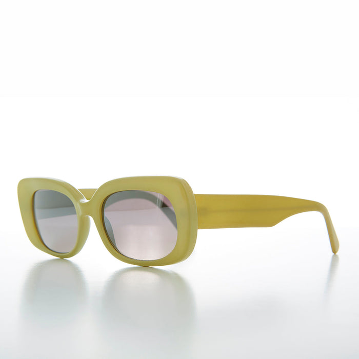 SUNGLASS MUSEUM Thick Pastel Mod Retro Sunglass - Tutti
