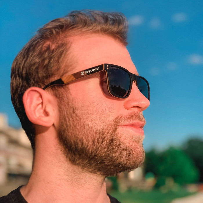 Terra Wooden Wayfinder Sunglasses | Polarized UV400 | Joycoast
