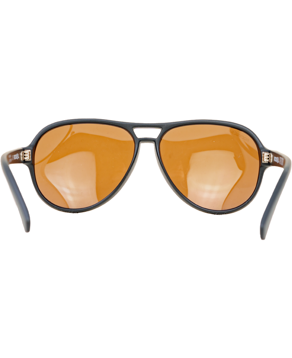 image of sunglasses model Rockwell Time Casino (Black/Brown Polarized Lens)