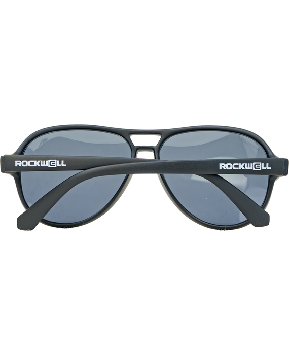 image of sunglasses model Rockwell Time Casino (Black/Grey Lens)