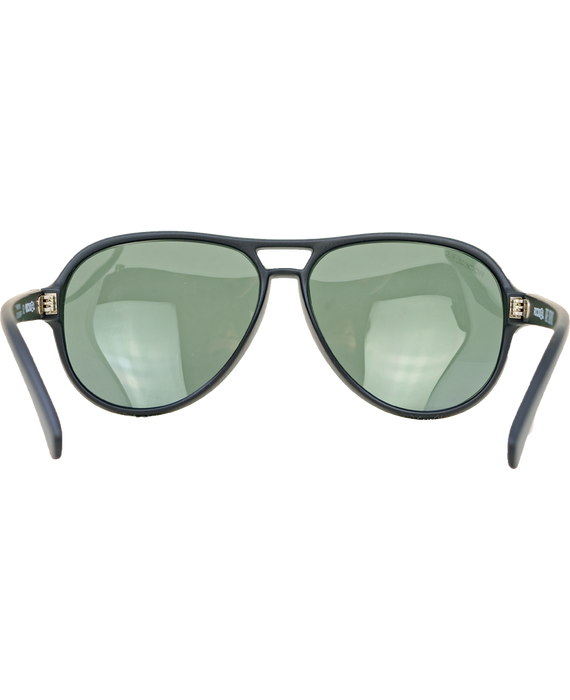 image of sunglasses model Rockwell Time Casino (Black/Green Polarized Lens)