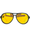 image of sunglasses model Rockwell Time Casino (Black/Yellow Mirror Polarized Lens