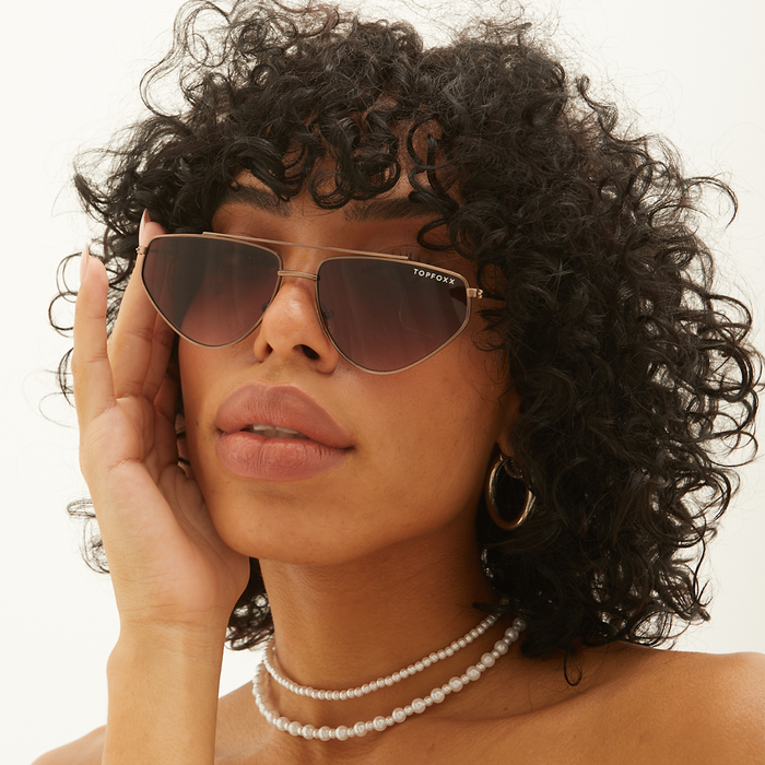 TOPFOXX Sunglasses Hasta La Vista - Brown