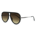 TOPFOXX Ivy Luxe - Olive Tangle-Free Round Aviator Sunglasses - Product image