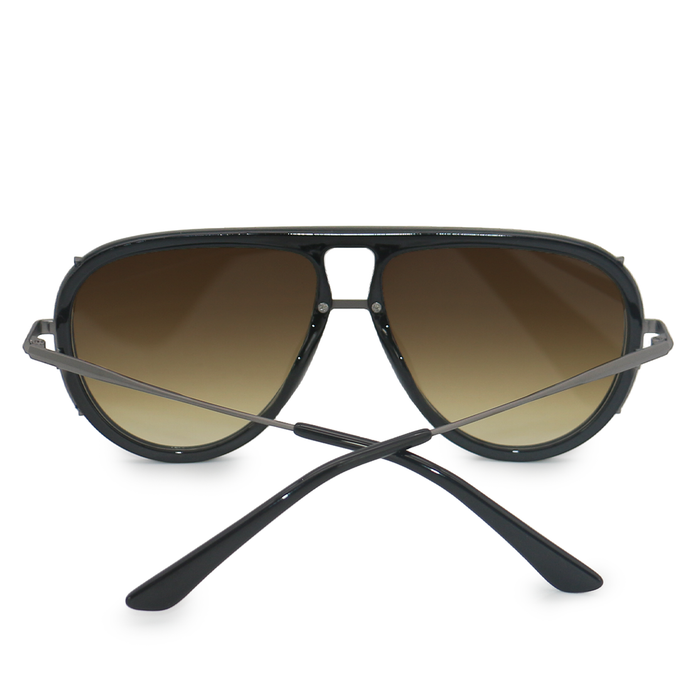TOPFOXX Ivy Luxe - Olive Tangle-Free Round Aviator Sunglasses - Product image